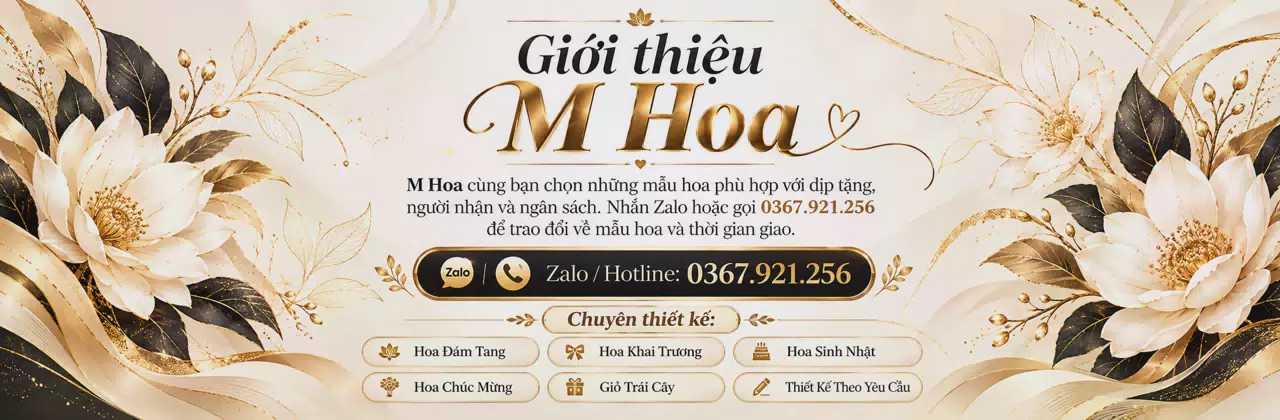 Ảnh bìa Shop hoa tươi Xã Cái Bè Đồng Tháp - Từ lời nhắn đến món hoa vừa ý